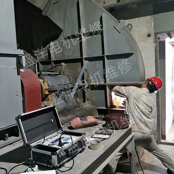 苏州风机维修现场