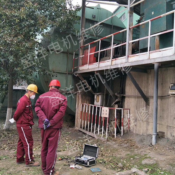 苏州风机维修现场